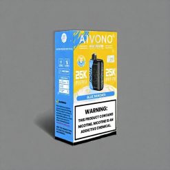 AIVONO AIM BOOM 25000 Puffs France Grosiste AVEC 28ML ET TYPE-C - BLEU RACHER