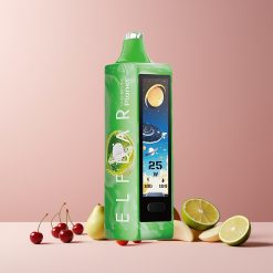 Elf Bar Planet 25000 Puffs France Grossiste - Rechargeable 800mAh, 18ml, Cerise Citron Vert (Mesh) 50mg