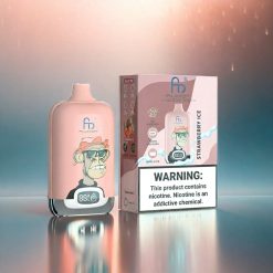 Fumot Tornado Digital Box 12000 Puffs France Grosiste - 20 ml e-liquide, 550mAh Batterie Rechargeable, Type-C, Glace Flonge