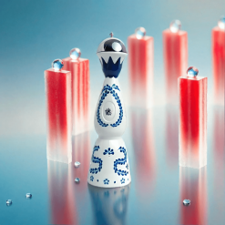 Humo Azul 15000 Puffs France Grosiste - Pastèque Glacée, 20 ml, 5% de nicotine, 500mAh