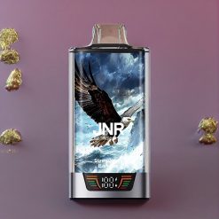 JNR Falcon Pro 28000 France grossiste - 28000 Puffs, 30ml E-liquide, ﾨﾦcran Intelligent, Double Mesh Coil, Batterie 950 mAh, Port Type-C, Fraise Banane